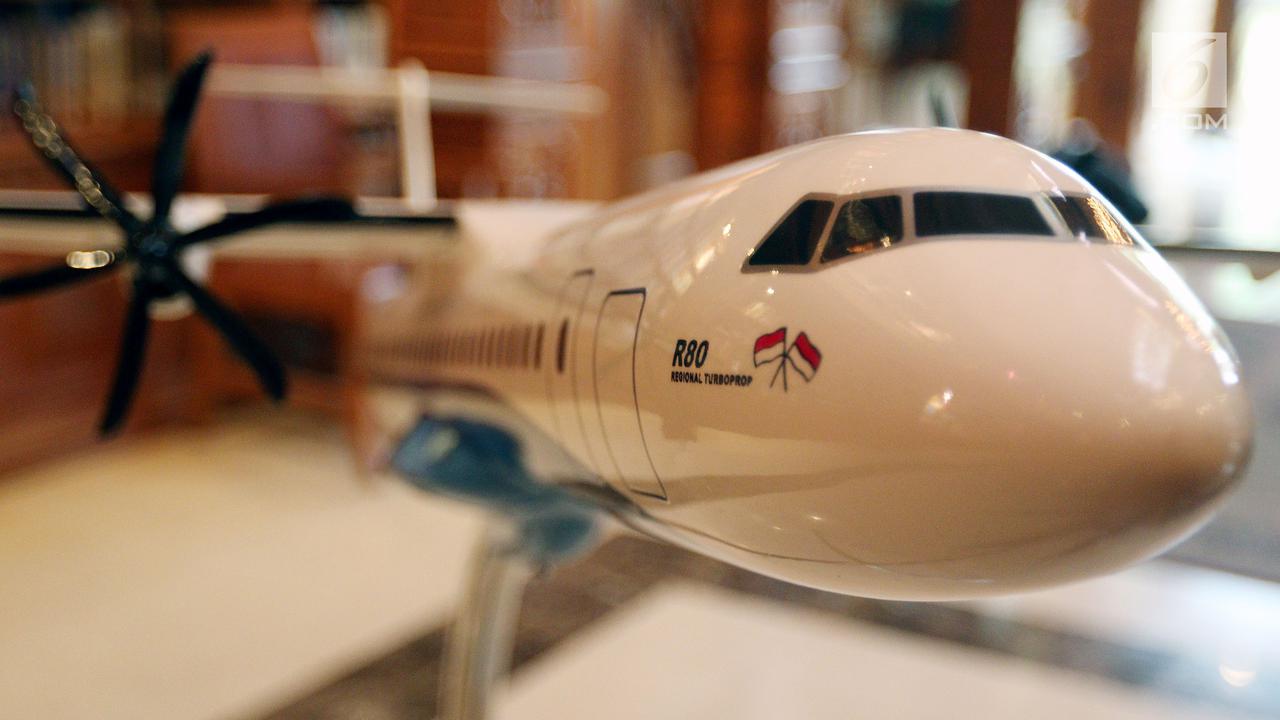 Dua Perusahaan Italia Siap Gabung Bangun Pesawat R80