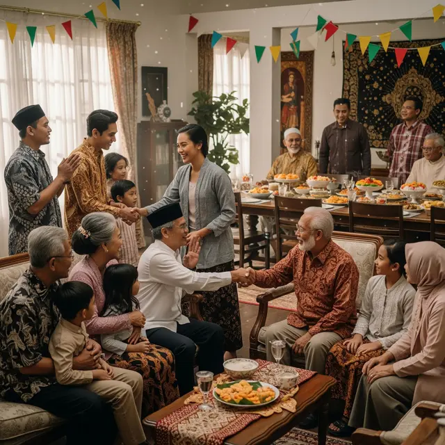 Halal Bihalal Keluarga (Gemini AI)