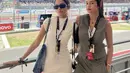 Azizah Salsha tampil menawan di Moto GP Mandalika. [Foto: Instagran/ Azizah Salsha]