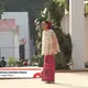 Angel Pieters saat menghadiri upacara HUT ke-81 Republik Indonesia di Istana Merdeka, Jakarta (17/8/2026). (YouTube Sekretariat Presiden)