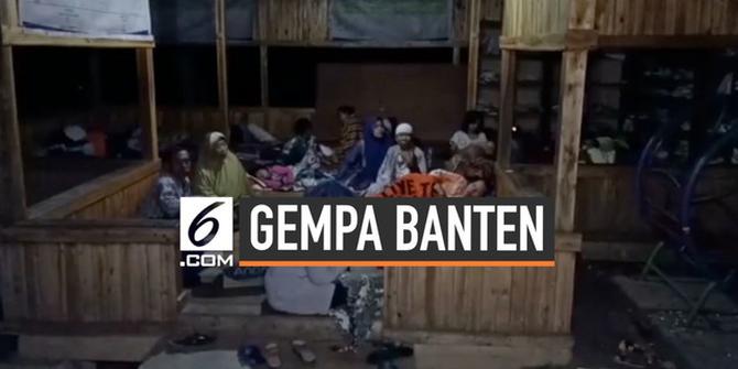 VIDEO: Usai Gempa Banten, Angsana Kebanjiran Ratusan Pengungsi