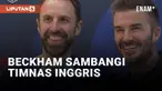 David Beckham menyampatkan diri mengunjungi tempat pelatihan timnas Inggris di piala dunia qatar 2022.
Beckham sempat menemani tim Inggris di pusat pelatihan klub Al-Wakrah di Doha, Qatar saat Inggris tengah berjuang di fase grup piala dunia 2022.