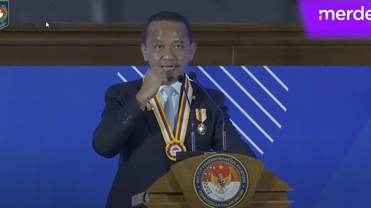 VIDEO: Pidato Ganas Bahlil Paham Permainan Global, Gede Nyali Jokowi Tak Ciut Digertak!