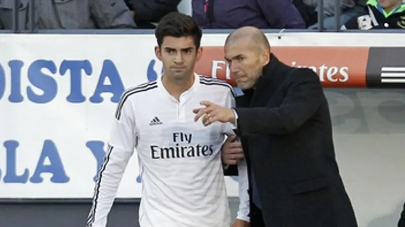 Zinedine Zidane dan Anaknya Enzo Zidane