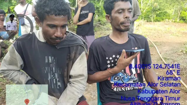 Dua nelayan asal Kabupaten Sikka, NTT ditemukan selamat setelah sepekan hilang di laut.