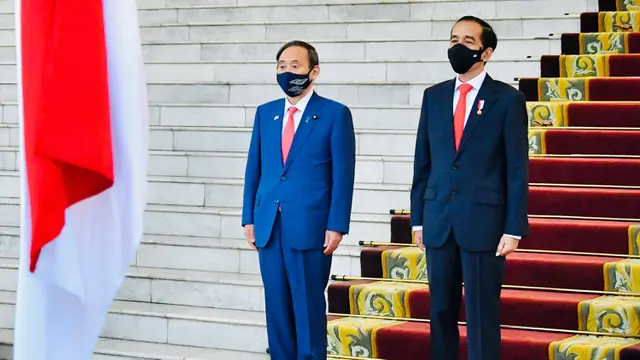 Jokowi Terima Kunjungan Kenegaraan PM Jepang
