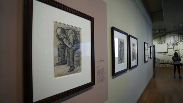 Sketsa Van Gogh Dipamerkan di Hadapan Publik untuk Pertama Kalinya