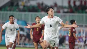 Piala AFF 2026: Timnas Indonesia Pesta 3 Gol di Babak Pertama, Debut Mitchell Baker Berbuah Brace