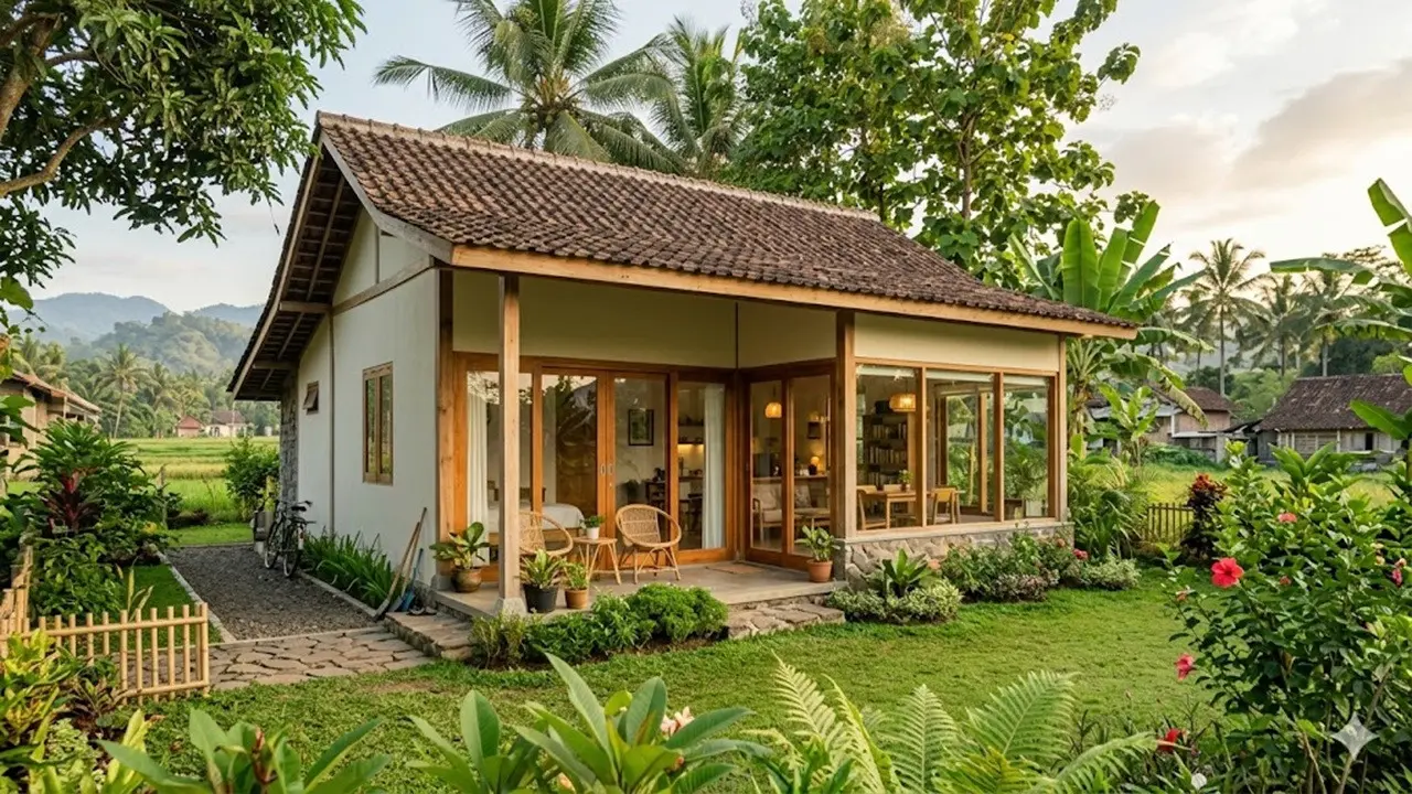 Model Rumah Sederhana di Desa