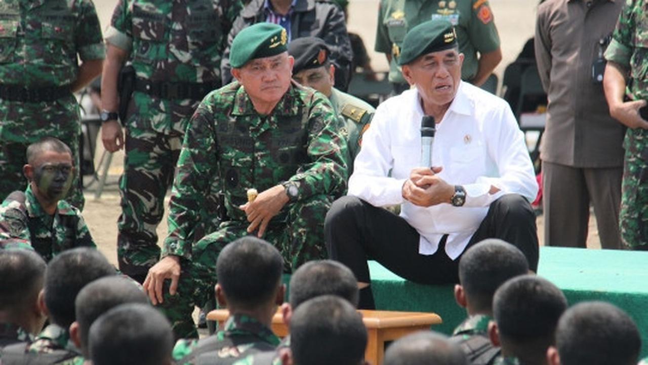 Penutupan pendidikan pasukan elite Para Raider di pantai Garut