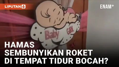 VIDEO: Disembunyikan? Israel Temukan Roket Hamas di Bawah Tempat Tidur Anak-anak