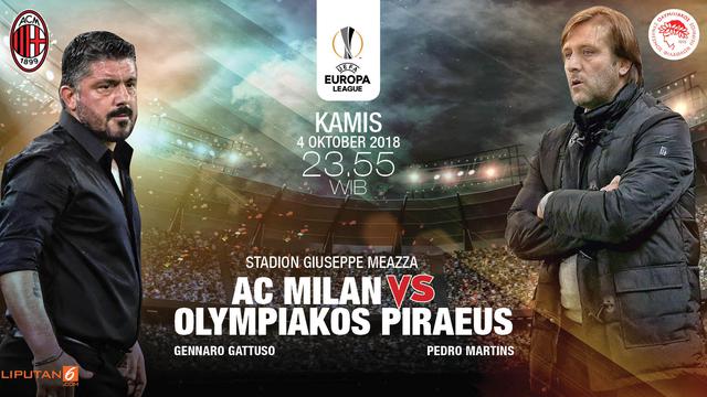 Prediksi AC Milan VS Olympiakos