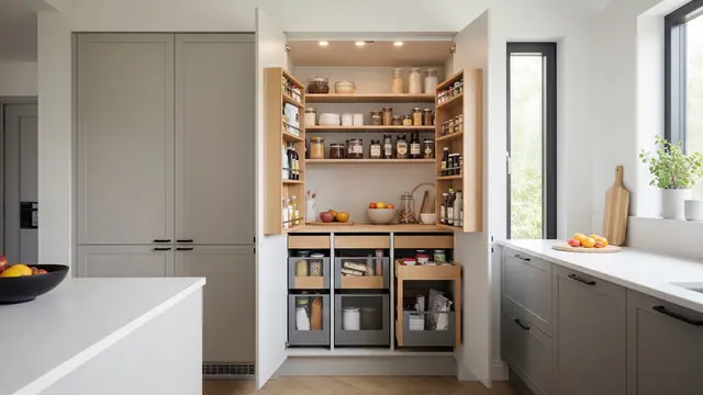 Model Pantry Kecil yang Tetap Muat Banyak Barang/AI Generated