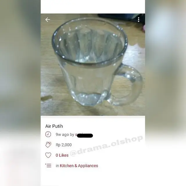 benda absurd di online shop