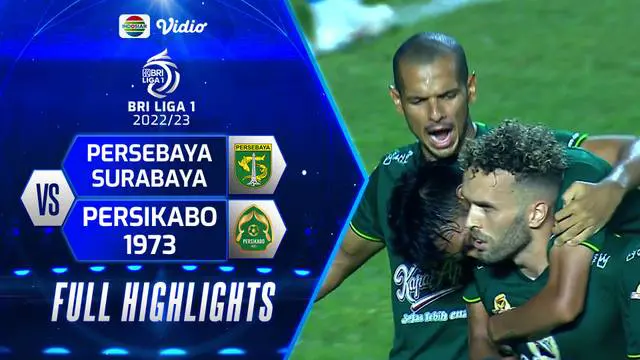 Berita video highlights BRI Liga 1, Persebaya sukses menang 3-2 atas Persikabo 1973
