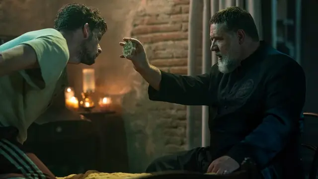 Salah satu adegan film The Pope's Exorcist. (Foto: Dok. Screen Gems)
