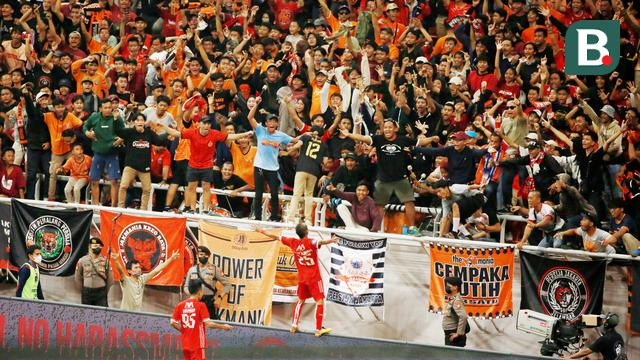 Foto: Riko Simanjuntak Belum Habis, Borong 2 Gol dan Selamatkan Persija dari Kekalahan