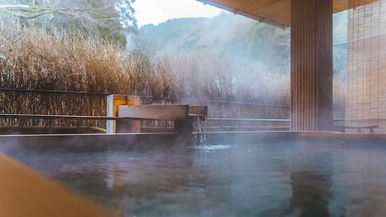 Ilustrasi Onsen, Pemandian Air Panas