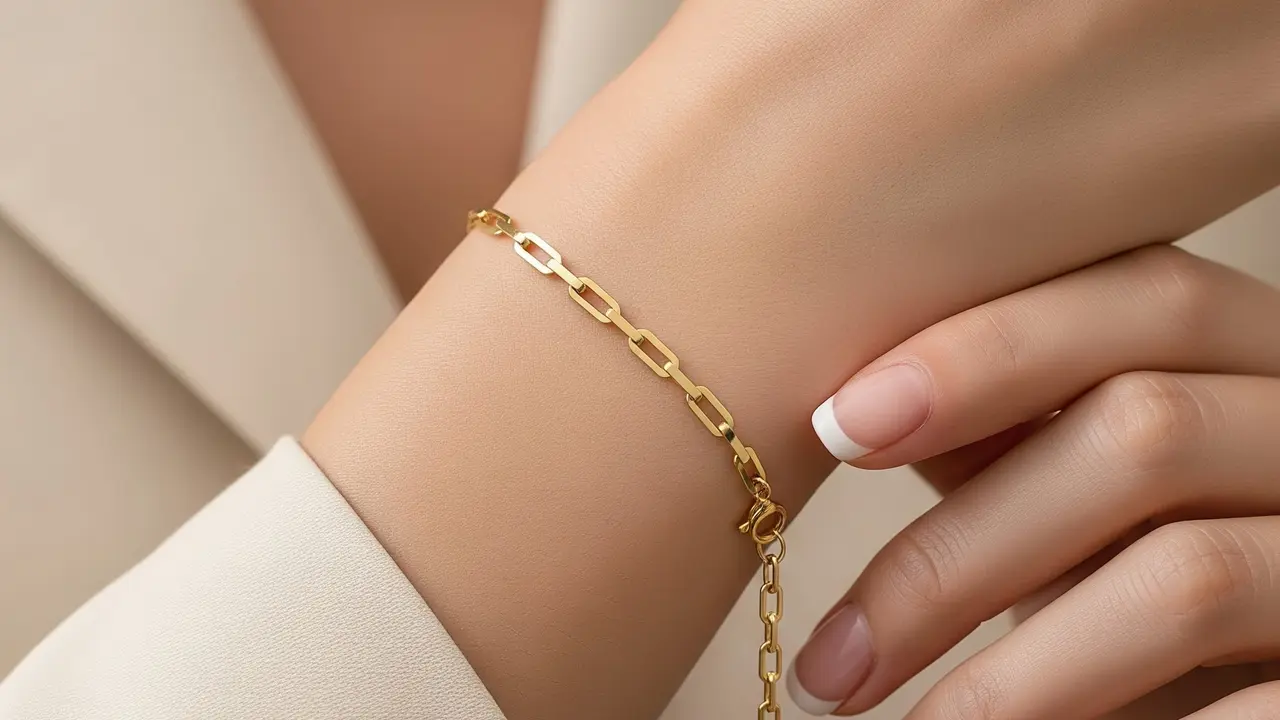 Gelang Emas 22 Karat 4 Gram Model Minimalis