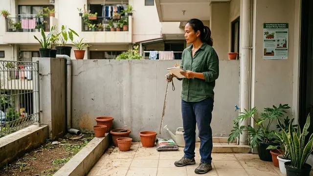 Cara Memulai Berkebun dengan Ruang Terbatas/AI Generated