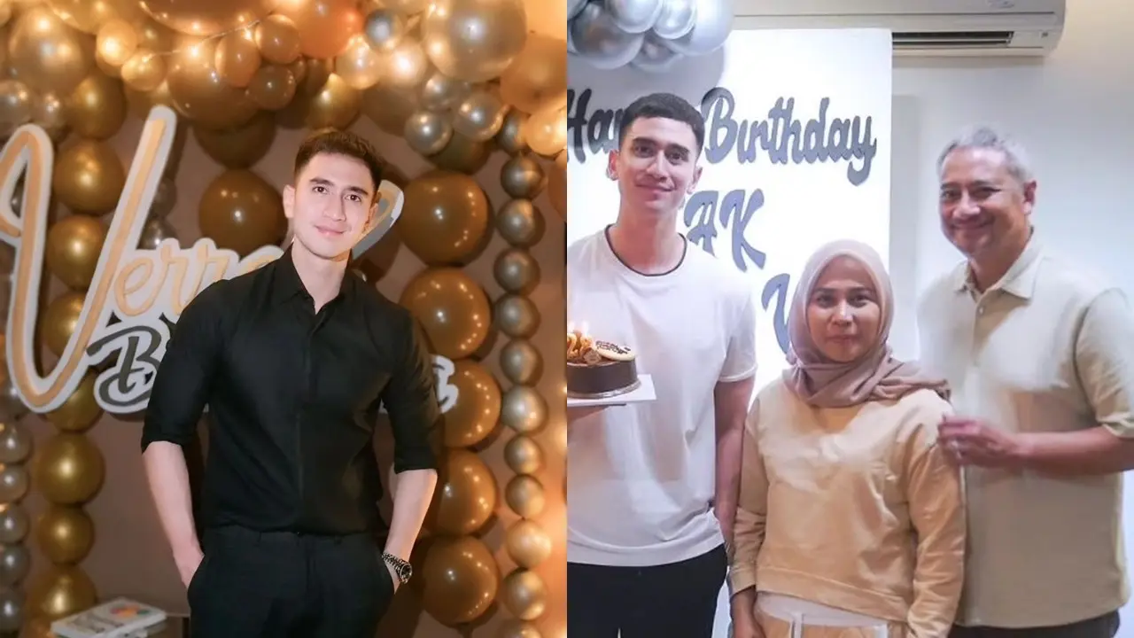 Ultah Verrel Bramasta Dihadiri Keluarga
