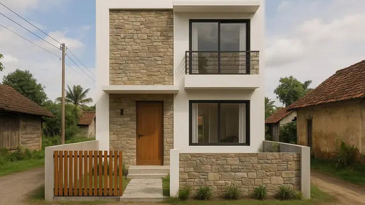 8 Model Rumah 6x9 di Kampung 2 Lantai yang Tampak Mewah Tapi Murah, Cocok untuk Keluarga Modern