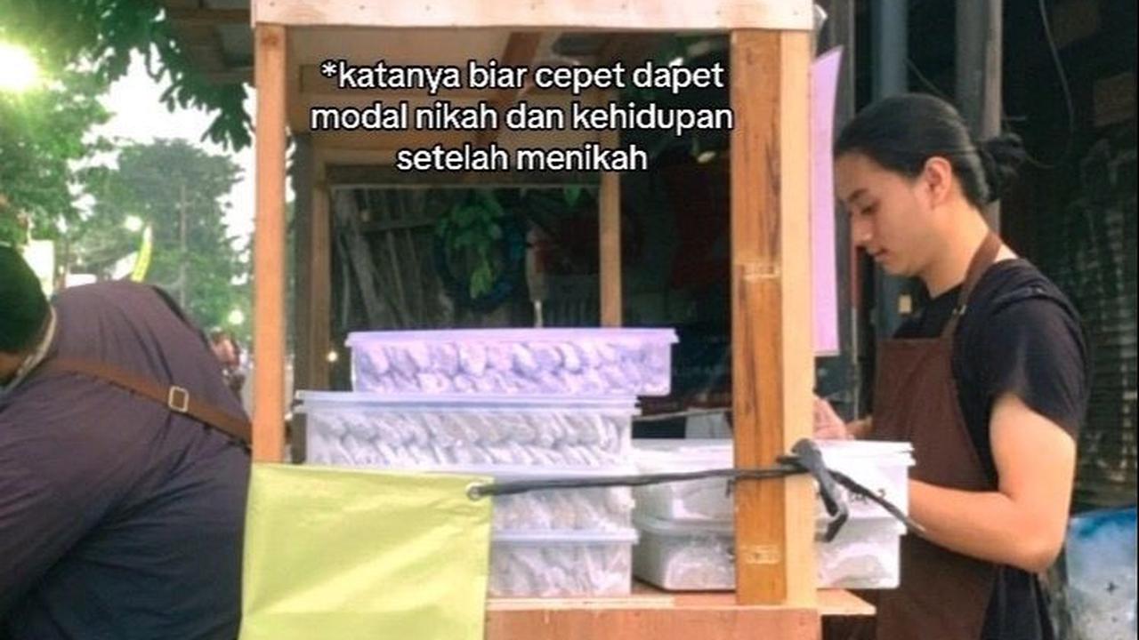 Usahanya lancar, di umur 19 tahun ia menambah bisnisnya. Kali ini berjualan cireng kaki lima yang juga viral dan sukses. Dari subuh sampai malam sang pria selalu kerja, tak mengenal lelah.