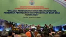 Suasana berlangsungnya Rapat Koordinasi Nasional (Rakornas) Pembangunan dan Pemberdayaan Desa di Jakarta, Senin (22/2). Rakornas ini diikuti oleh para gubernur, bupati, kepala desa. (Sigit Purwanto/Humas Kemendes PDTT)