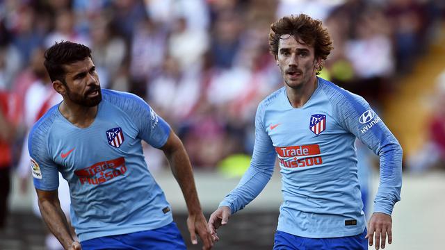 Diego Costa dan Antoine Griezmann