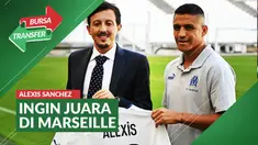 Berita video bursa transfer, Alexis Sanchez pindah ke Marseille dan ingin bersaing dengan PSG dalam perebutan gelar Ligue 1