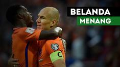 Belanda berhasil menjaga peluang lolos ke putaran final Piala Dunia 2018 setelah mengalahkan Bulgaria 3-1.
