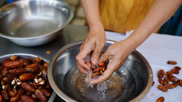 Cara Menanam Biji Kurma di Pot (Foto: Reve Art AI)
