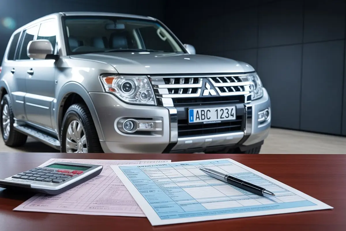 Ilustrasi Pajak Pajero 2010