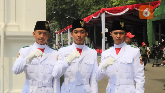 Paskibraka 2019, Paskibraka Nasional 2019, Paskibraka, HUT ke-74 RI, HUT RI ke-74, Bagas Satria Wijaya, Muhammad Fany Nur Wibowo, Zaini Fahmi