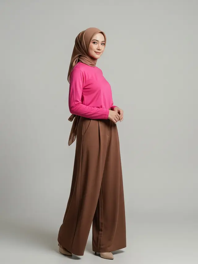 Jilbab Coklat Nude, Coklat Susu, atau Coklat Tua
