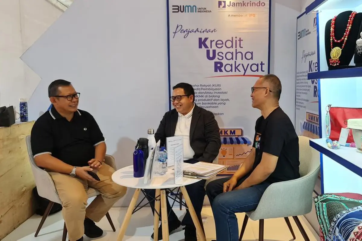 PT Jaminan Kredit Indonesia (Jamkrindo) senantiasa konsisten melakukan sinergi dan kolaborasi untuk mendorong transformasi UMKM