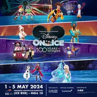 Yuk, jangan lewatkan keseruan Disney on Ice Presents 100 Years of Wonder di ICE BSD.