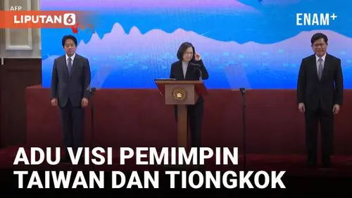 VIDEO: Jelang Pemilu, Pemimpin Taiwan dan Tiongkok Adu Visi Masa Depan Taiwan