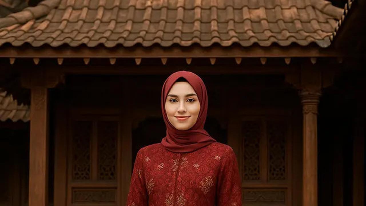 7 Model Batik Merah Maroon Wanita Terbaru yang Menarik dan Stylish