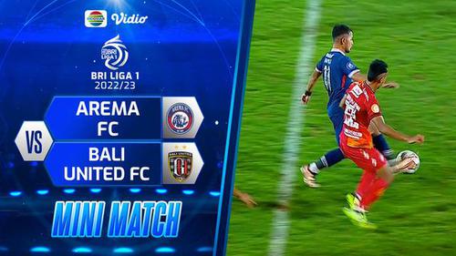 VIDEO: 4 Gol dan Beberapa Peluang yang Terjadi dalam Laga BRI Liga 1, Arema FC Vs Bali United