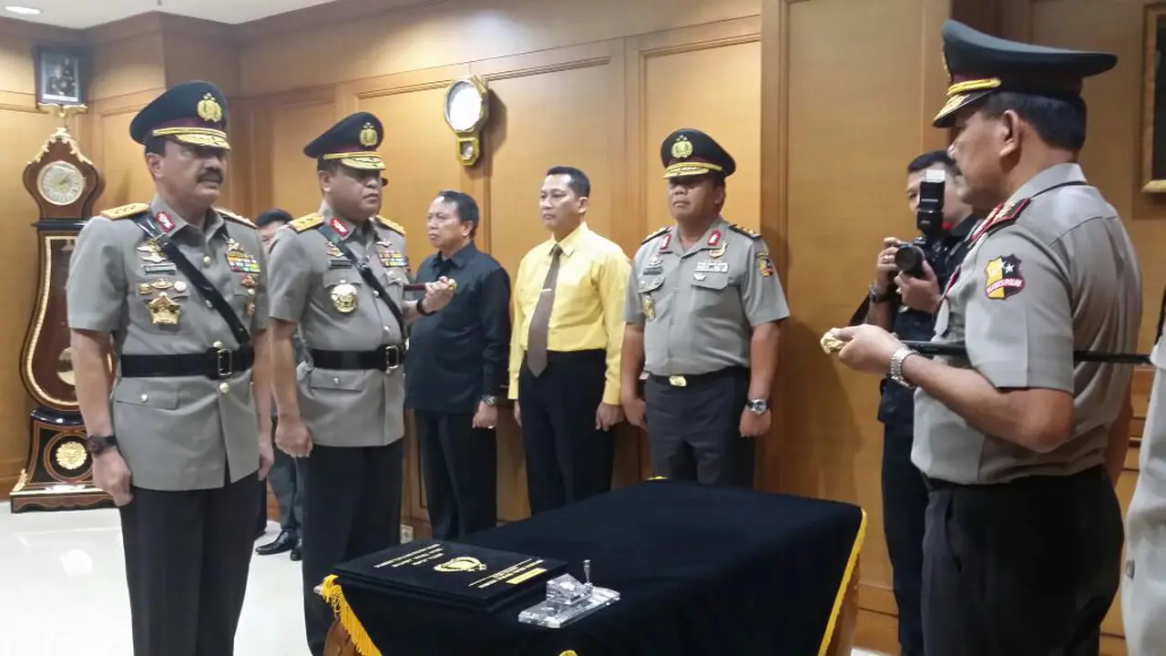Komjen Pol Budi Gunawan dilantik jadi Wakapolri
