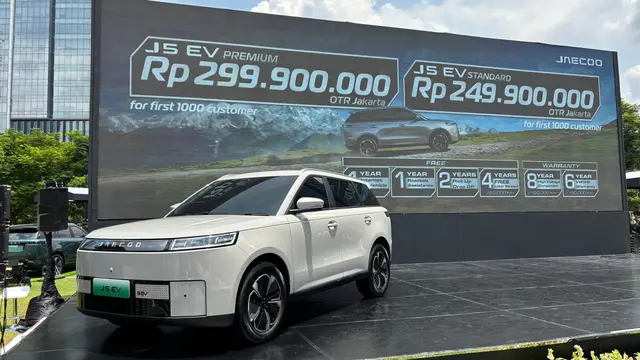 Harga Jaecoo J5 EV Paling Mahal Tak sampai Rp 300 Juta (Arief A/Liputan6.com)