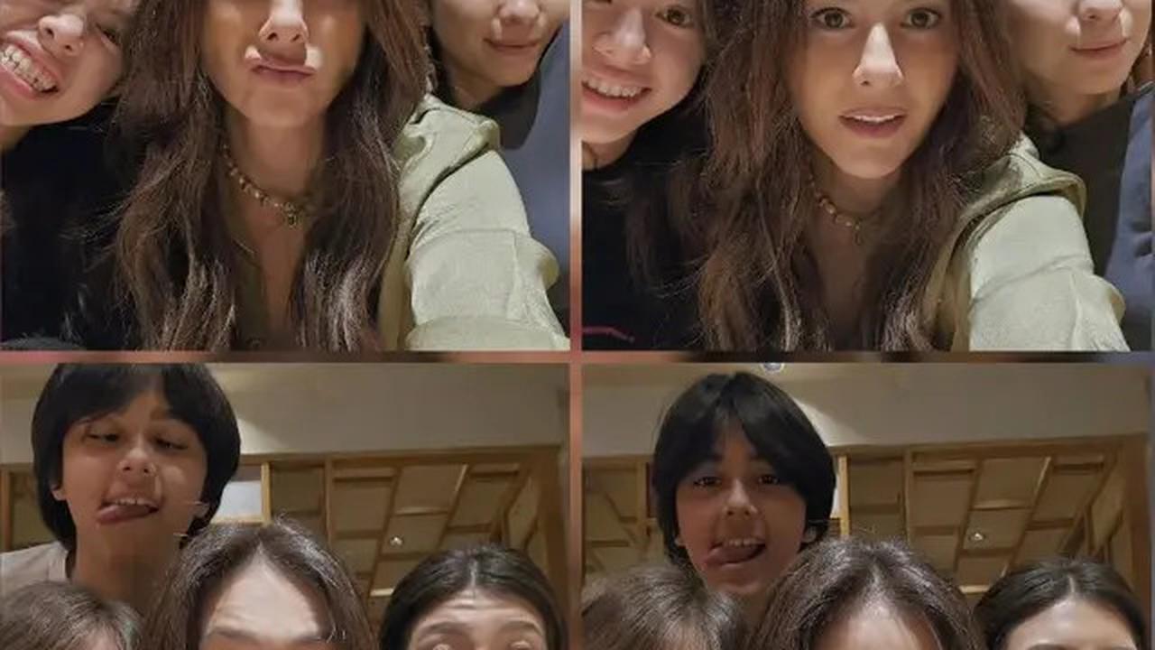 6 Potret Wulan Guritno bareng Tiga Anaknya, Kompak Banget bak Sahabat