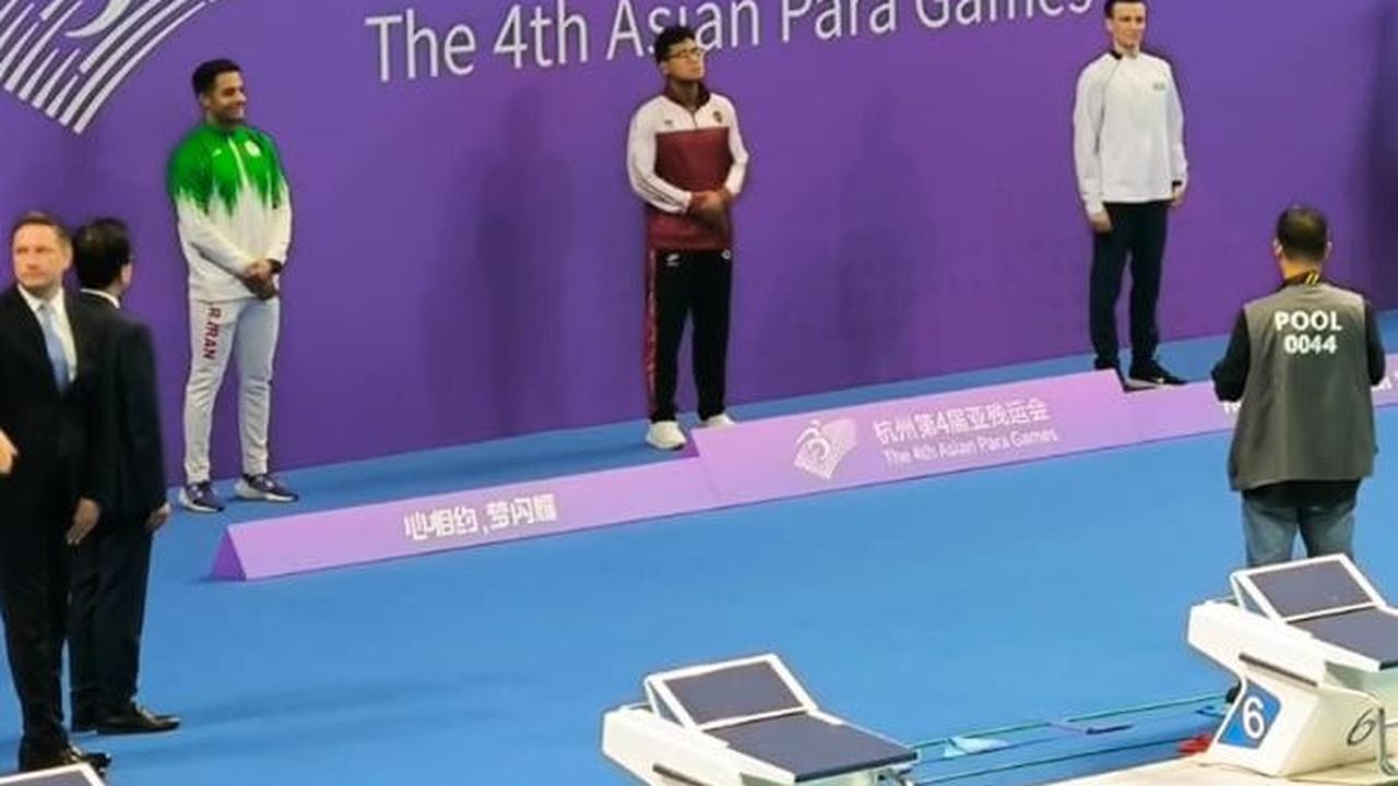 Rifky Sumbang Emas Kedua Indonesia Sekaligus Pecah Rekor Asia di Asian Para Games 2022 Hangzhou