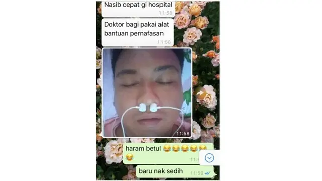 6 Chat Pura-Pura Sakit Ini Ketahuan Bohong, Bikin Geregetan