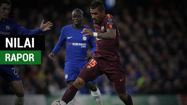 Berita video nilai rapor para pemain Chelsea vs Barcelona yang mengecewakan menurut media Inggris, The Guardian.