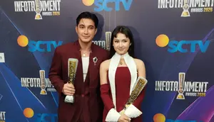 Infotainment Awards 2026: Sandrina Michelle - Junior Roberts Dinobatkan Jadi Pasangan Favorit