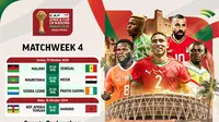 Jadwal siaran langsung turnamen TotalEnergies AFCON Qualifiers 2025 matchweek 4 di Vidio. (sum. doc. vidio.com)