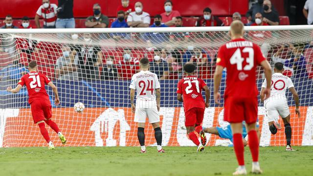 FOTO: Sevilla Bermain Imbang Lawan Salzburg di Liga Champions