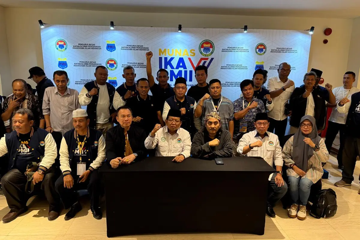 Penyelenggaraan Musyawarah Nasional VII Pengurus Besar Ikatan Keluarga Alumni Pergerakan Mahasiswa Islam Indonesia (Munas VII PB IKA PMII) diskors sementara.